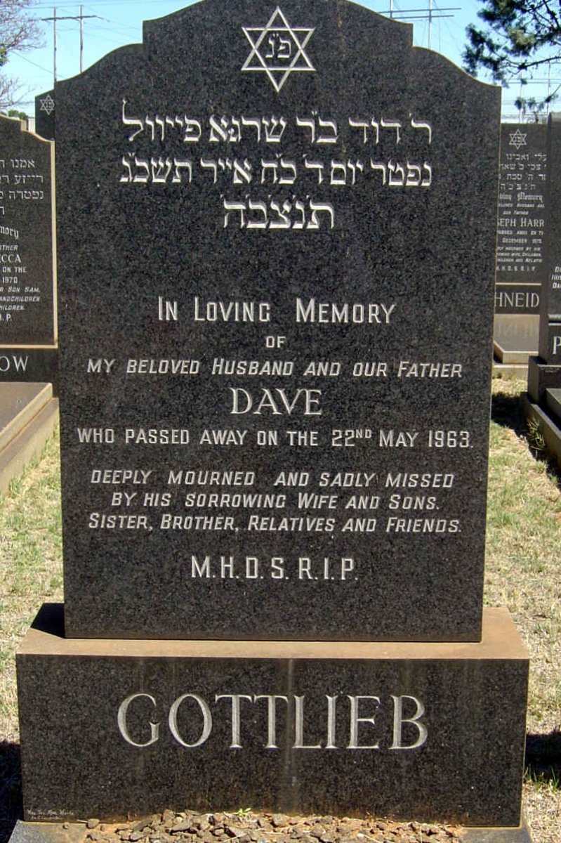 GOTTLIEB Dave -1963