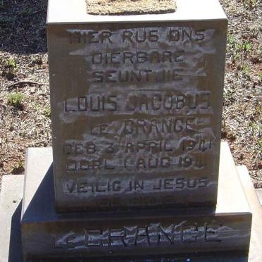 GRANGE Louis Jacobus, le 1941-1941