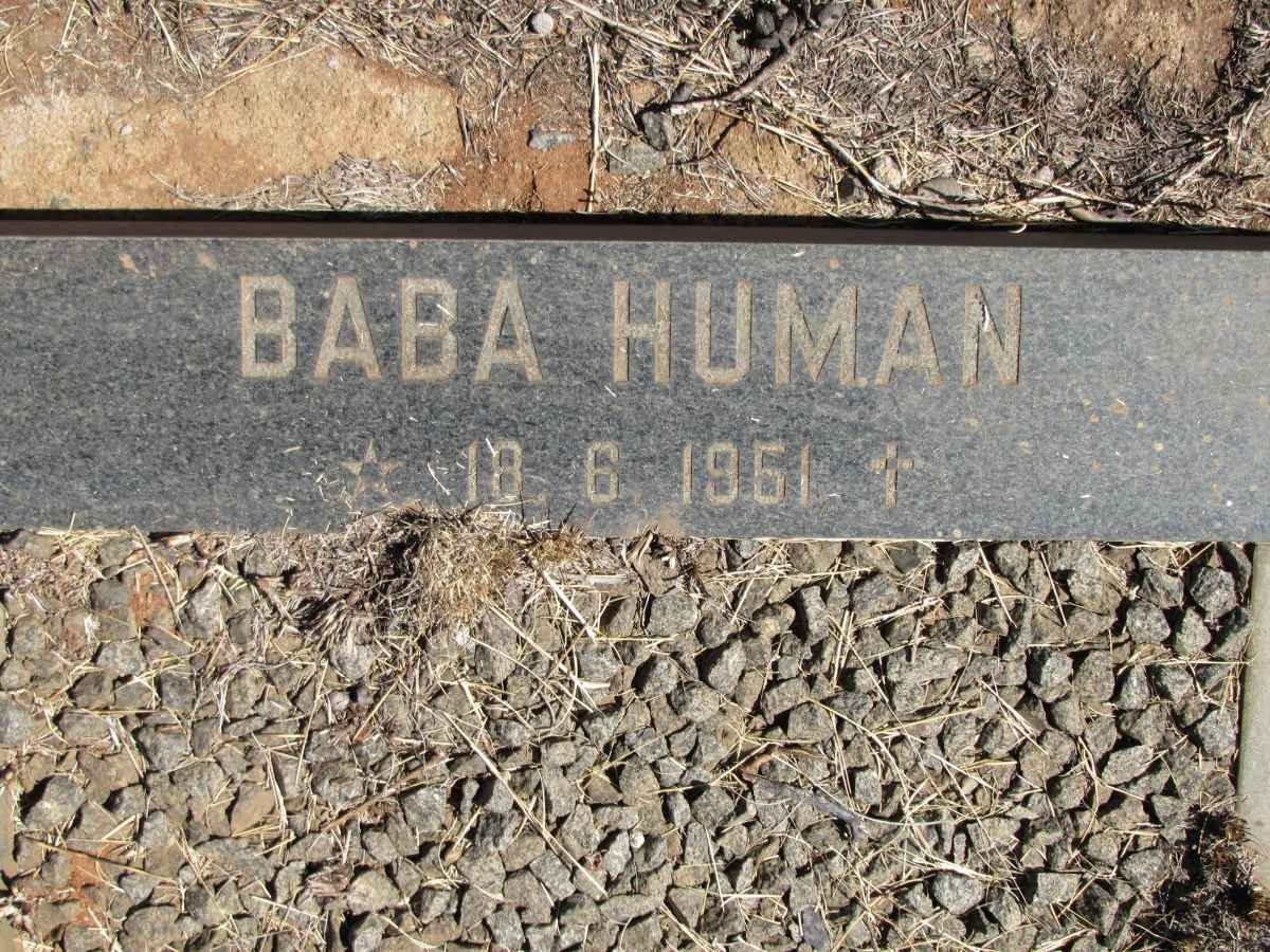 HUMAN ? 1961-1961