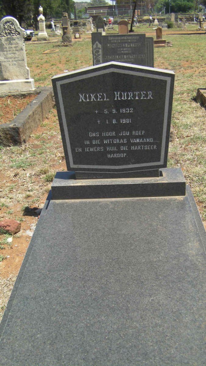 HURTER Nikel 1932-1981
