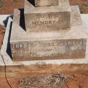 JAMESON Thomas Ross -1905
