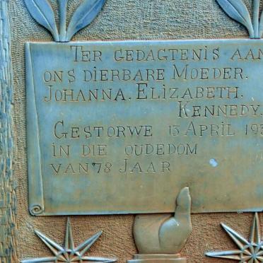 KENNEDY Johanna Elizabeth -1933