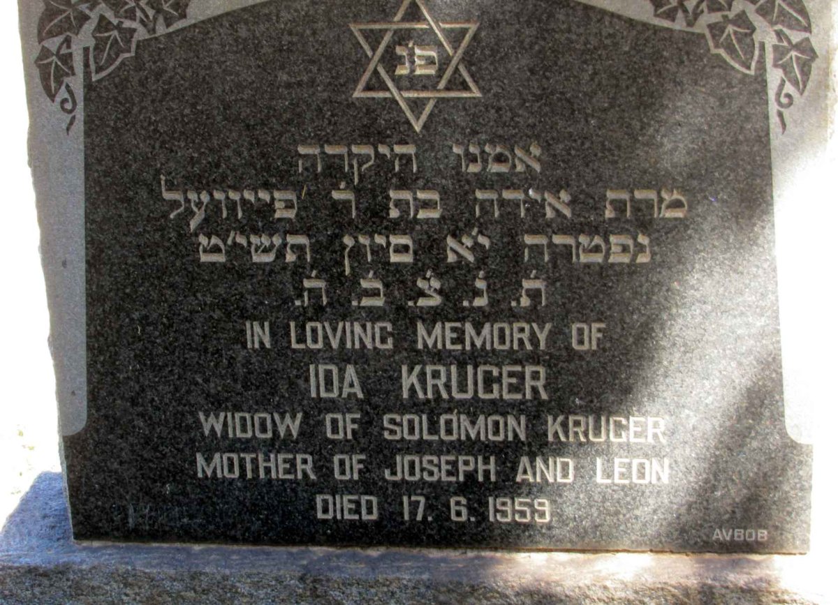 KRUGER Ida -1959