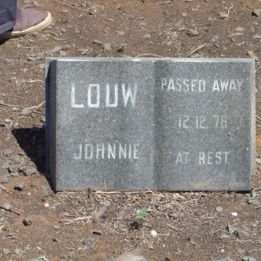 LOUW Johnnie -1976
