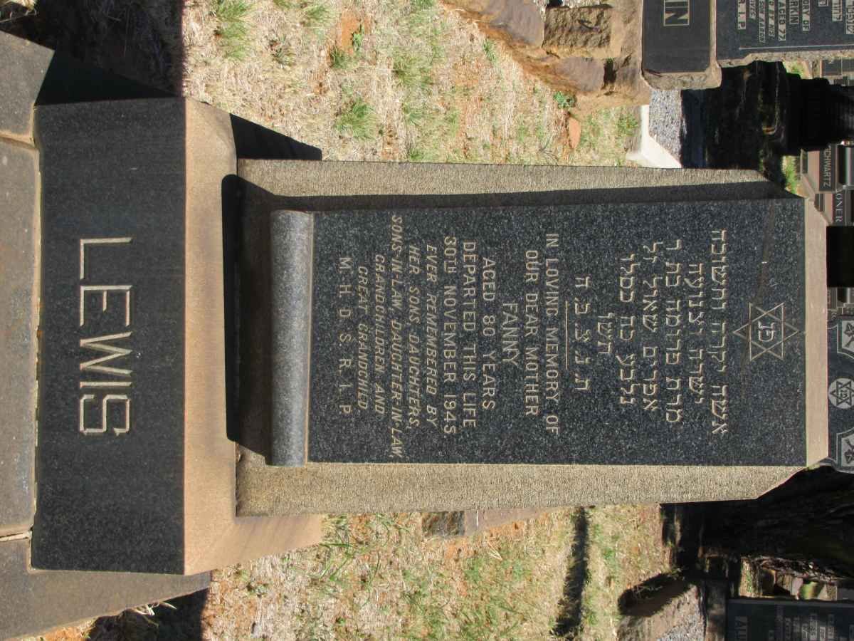 LEWIS Fanny -1945