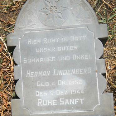LINDENBERG Herman 1852-1944