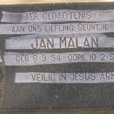 MALAN Jan 1954-1955