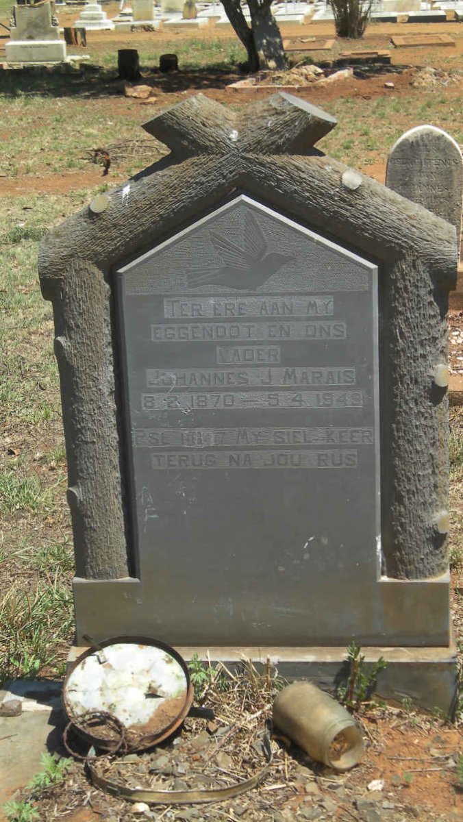 MARAIS Johannes J. 1870-1945