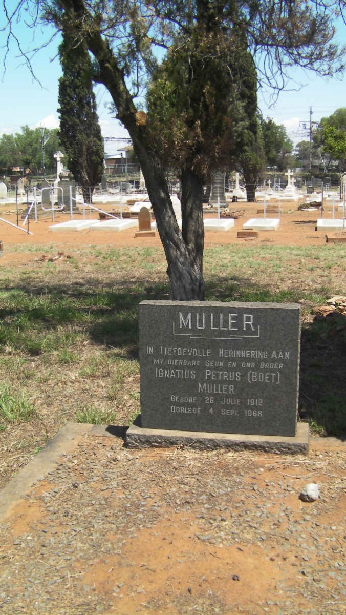 MULLER Ignatius Petrus 1912-1966
