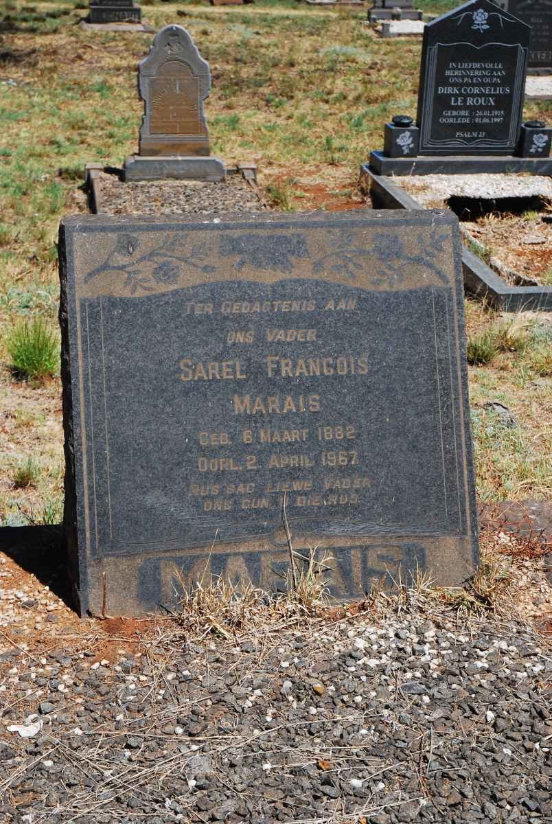 MARAIS Sarel Francois 1882-1967