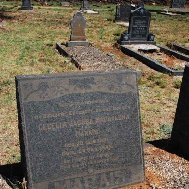 MARAIS Sarel Francois 1882-1967 &amp; Cecelia Jacoba Magdalena 1881-1949