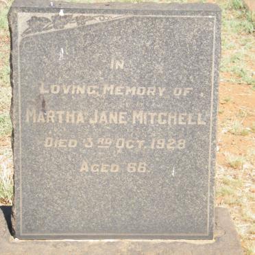 MITCHELL Martha Jane -1928