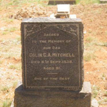 MITCHELL Colin G.A. -1938