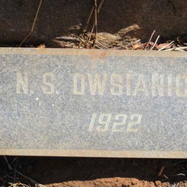 OWSIANICK N.S. 1922