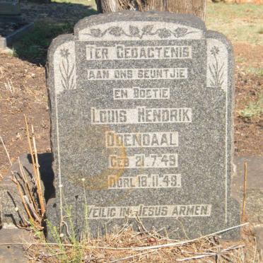 ODENDAAL Louis Hendrik 1949-1949