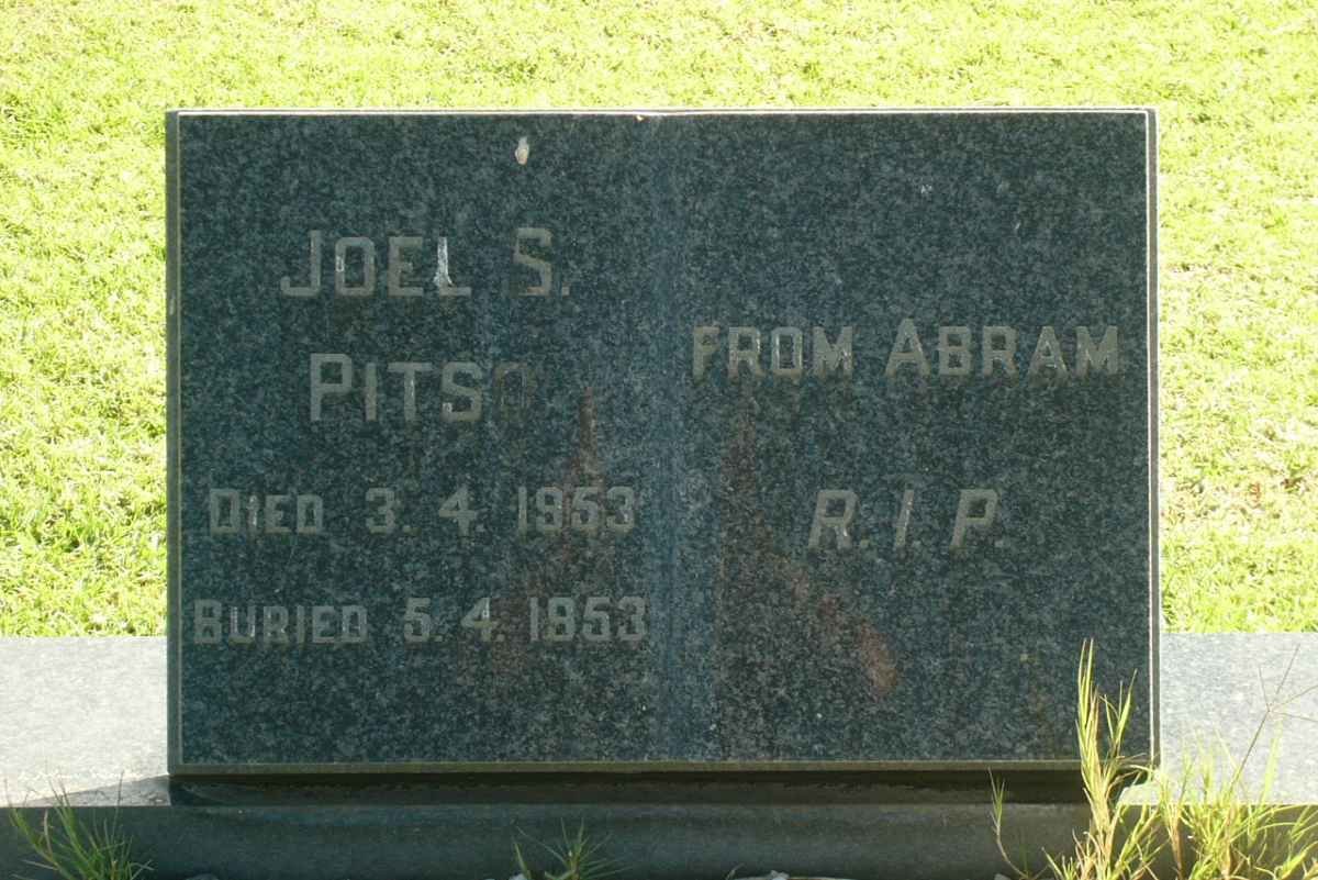 PITS Joel 1953-1953