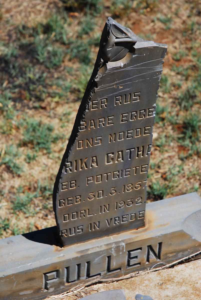 PULLEN Hendrika Catharina nee POTGIETER 1857-1932
