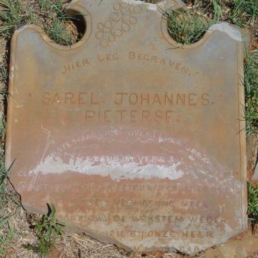 PIETERSE Sarel Johannes 1926-1927