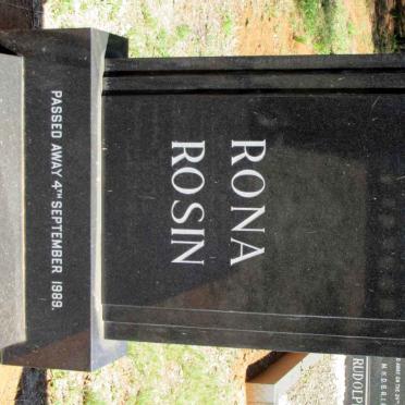 ROSIN Rona -1989