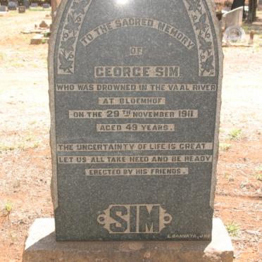SIM George -1911