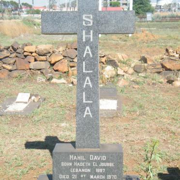 SHALALA Hahil David 1887-1970