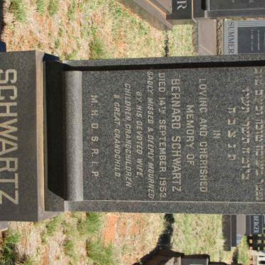 SCHWARTZ Bernard -1953