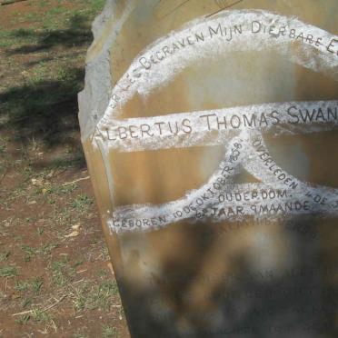 SWANEPOEL Albertus Thomas 1858-1920