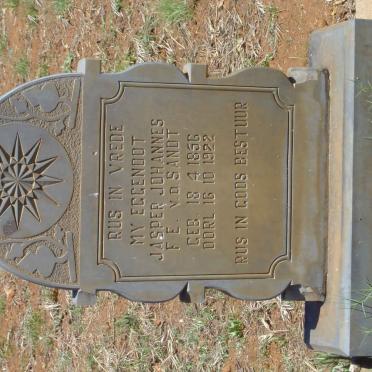 SANDT Jasper Johannes F.E., v.d. 1856-1922