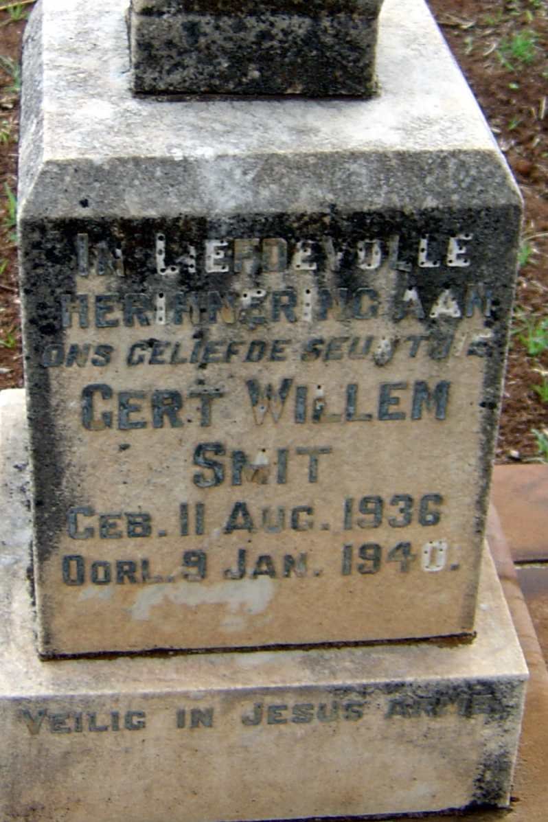 SMIT Gert Willem 1936-1940