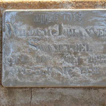 SWANEPOEL Willem Johannes 1933-1938