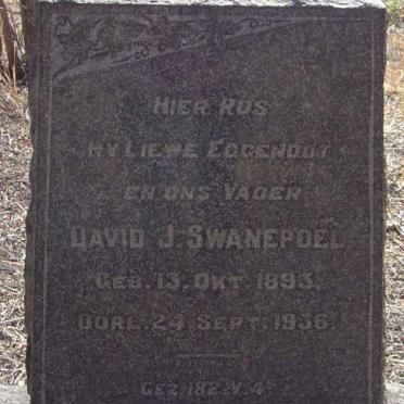 SWANEPOEL David J. 1893-1936