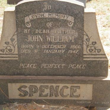 SPENCE John William 1866-1947