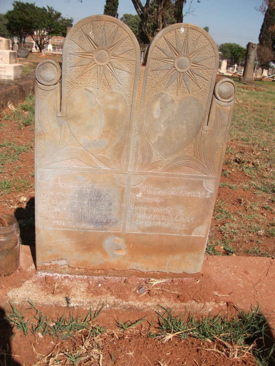 SWART ? Johannes-19?2 &amp; Hendrika Magritha 1847-19??