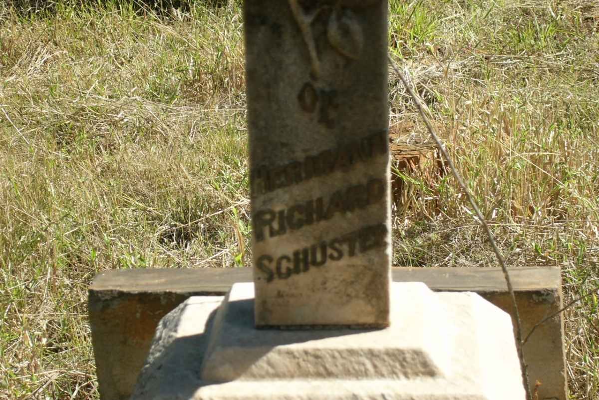 SCHUSTER Harrisson Richard -1901