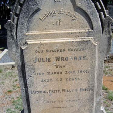WRONSKY Julie -1901