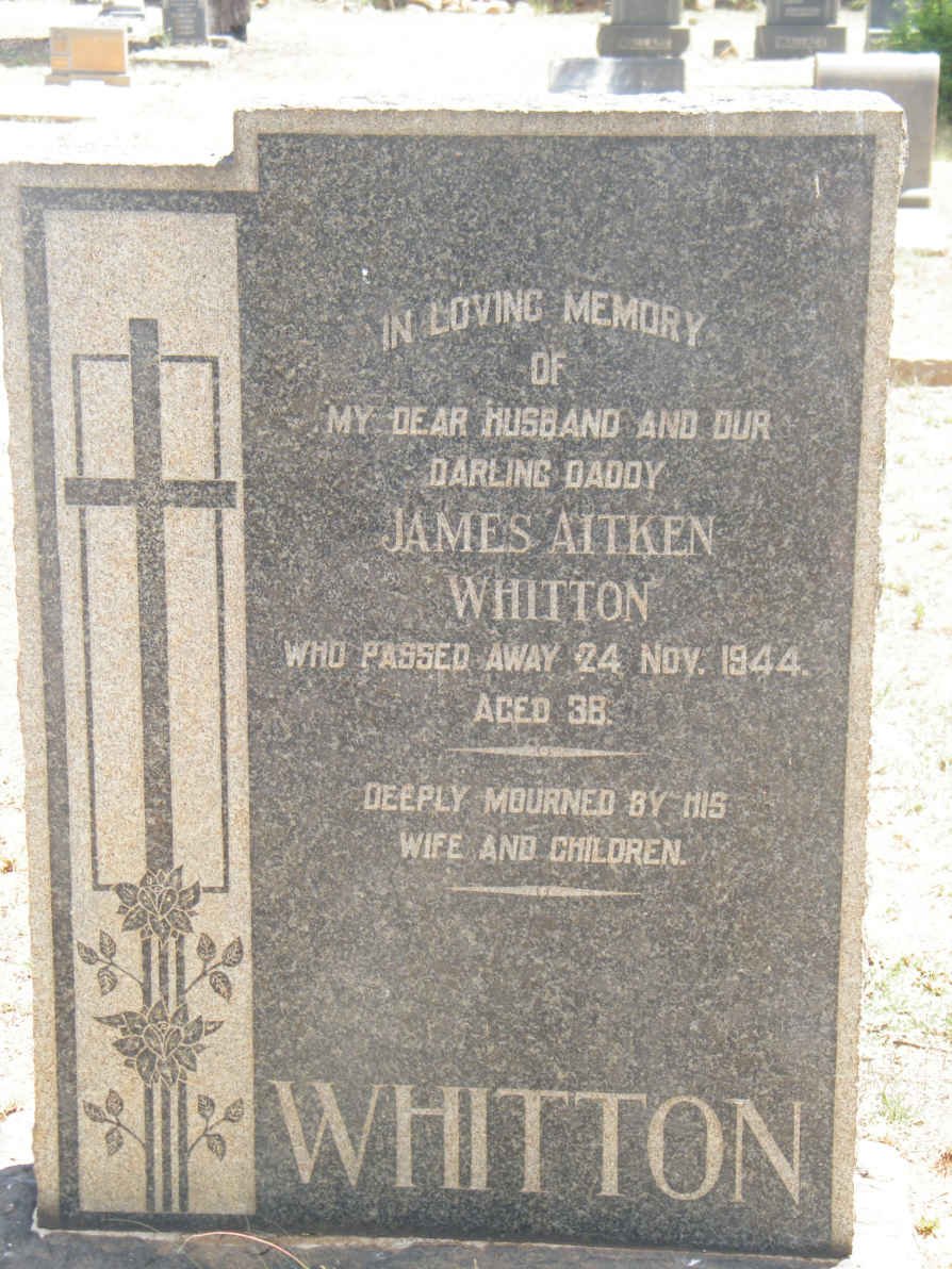 WHITTON James Aitken -1944