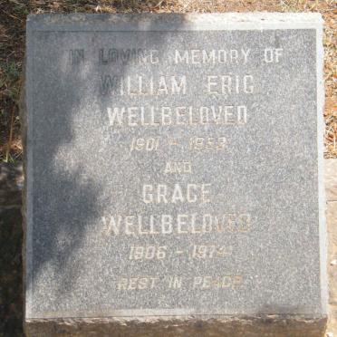 WELLBELOVED William Eric 1901-1953 &amp; Grace 1906-1974