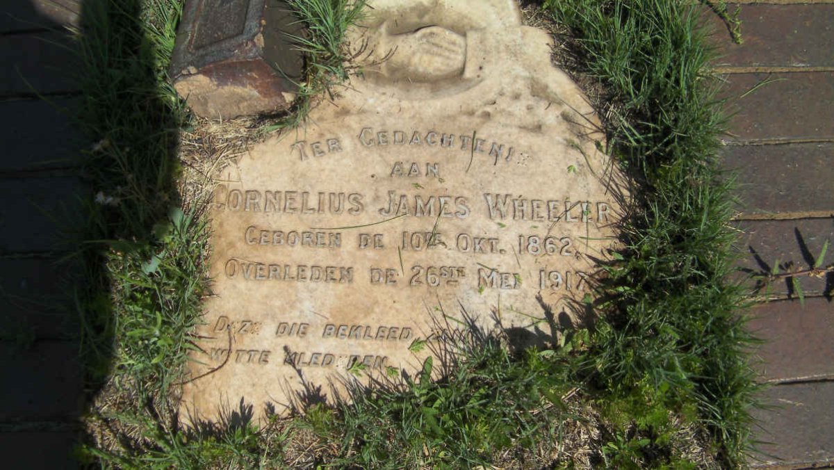 WHEELER Cornelius James 1862-1917