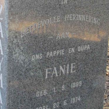 ZAAYMAN Fanie 1889-1974