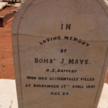MAYS J. -1901
