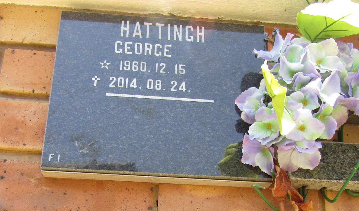 HATTINGH George 1960-2014