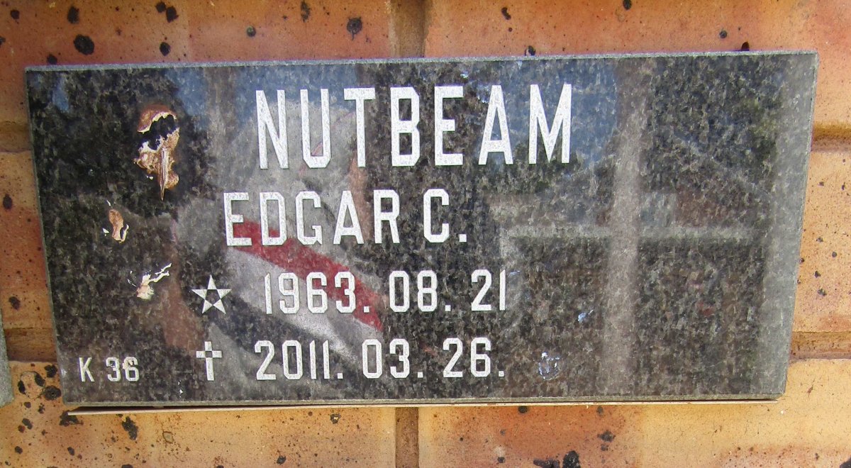 NUTBEAM Edgar C. 1963-2011