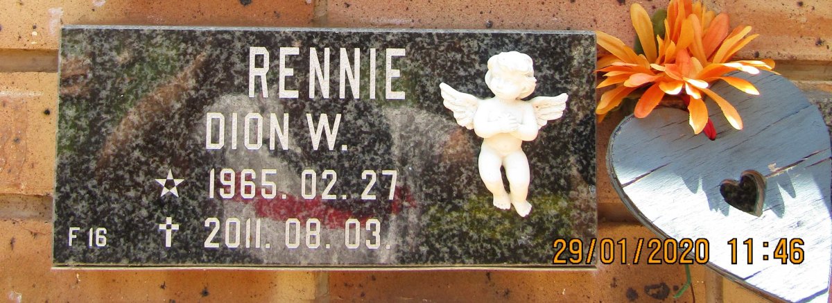 RENNIE Dion W. 1965-2011