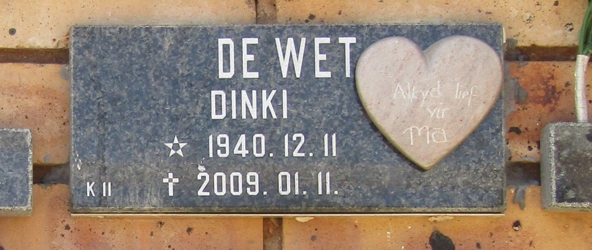 WET Dinki, de 1940-2009