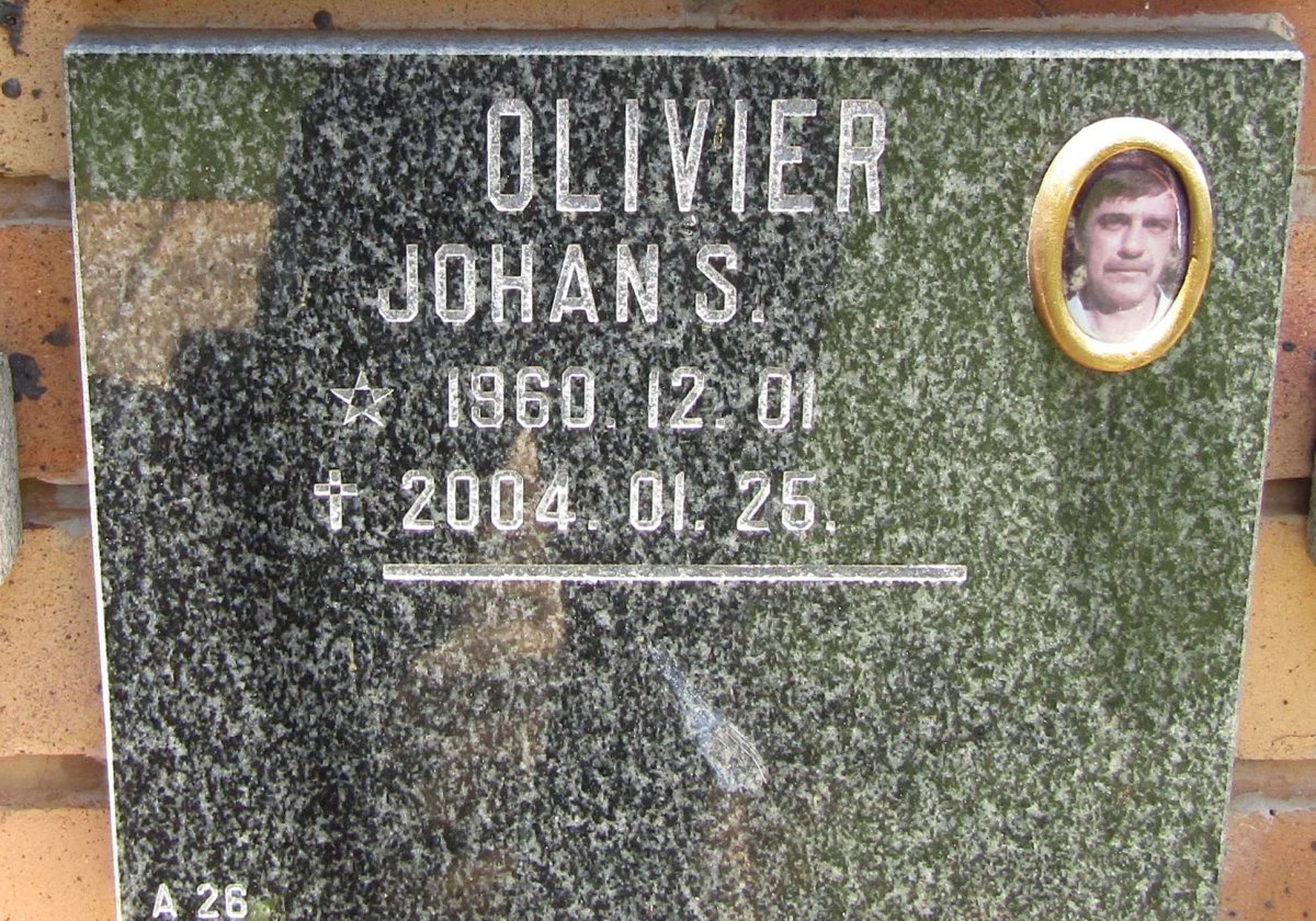 OLIVIER Johan S. 1960-2004