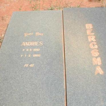 BERGSMA Andries 1902-1980