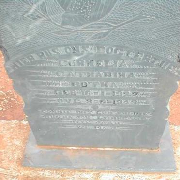 BOTHA Cornelia Catharina 1922-1943