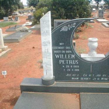 BOSHOFF Willem Petrus 1909 - 1991