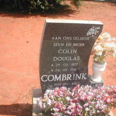 COMBRINK Colin Douglas 1977-1997