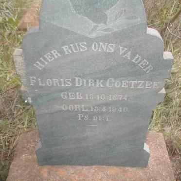 COETZEE Floris Dirk 1874-1940
